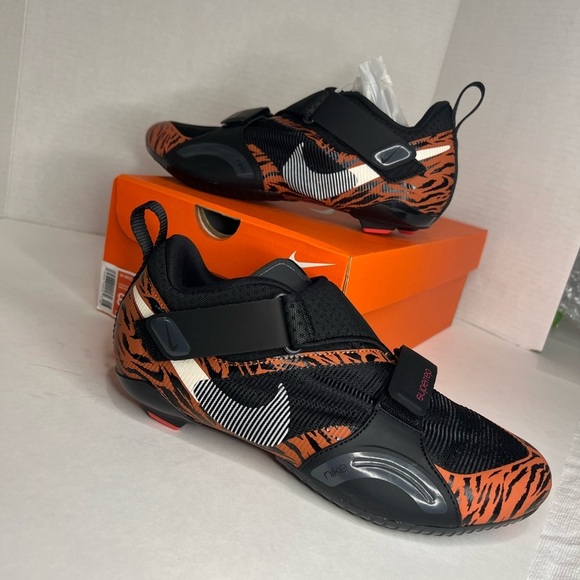 Nike Womens SuperRep Tiger Stripes Indoor Cycling Shoes CJ0775-018 NEW - Picture 1 of 7